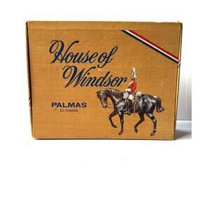 MCM House of Windsor Palmas Cigar Box #50 Cigars Windsor, PA